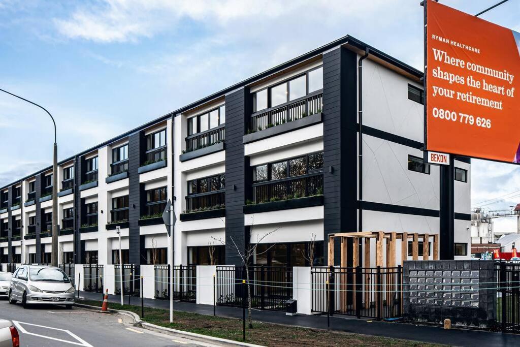 Stellar Central City Apartment - Hagley Park Christchurch Exterior foto